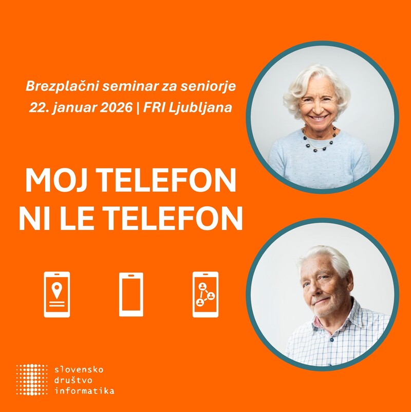 PRAKTIČNI SEMINAR: Moj telefon ni le telefon