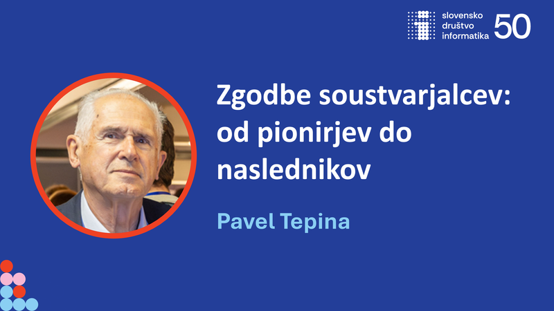 50 let SDI: Zgodbe soustvarjalcev: od pionirjev do naslednikov - Pavel Tepina